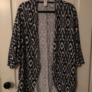 1X Aztec Kimono